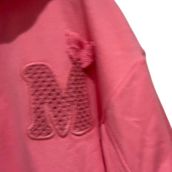 MONNALISA pink zip hoodie sweatshirt - size 9 - Picture 2 of 6